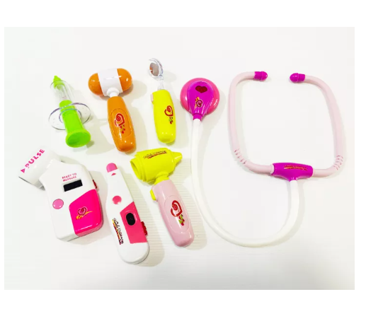 KID15-ชุดเซ็ทคุณหมอกล่องใหญ่ Family Doctor พร้อมกระเป๋า มีไฟ มีเสียง ของเล่นเด็ก Toys สร้างเสริมพัฒนาการเด็ก ของเล่นสำหรับเด็ก kidtoy ของเล่น