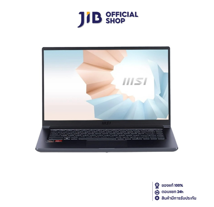 น25 MSI NOTEBOOK (โน้ตบุ๊ค) MODERN 15 A5M-295TH (CARBON GRAY)