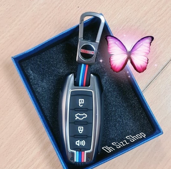 K49-เคสโลหะรีโมทรถ All New HAVAL H6 Hybrid SUV Full Package 2022 (Alloy Up Grade Luminescence 3D Silicone