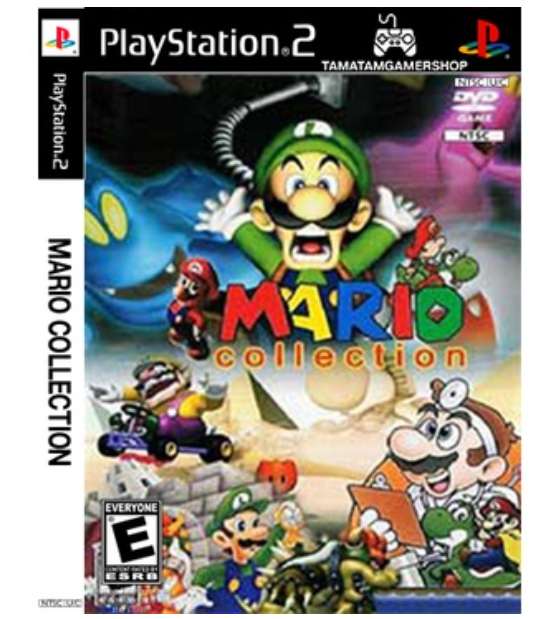 TM88-แผ่นเกมส์PS2 Mario Collection PS2 เกมเพล2 เกมมาริโอ้ mario ps2