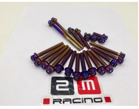 FU153-น็อตแคร้งเครื่อง R15/น็อตชุดแคร้งเครื่องสแตนเลส YAMAHA รุ่น R15 ( 22 ตัวครบชุดซ้ายขวา)/อะไหล่แต่งR15/น็อตชุดแท้งเลสR15/น็อตเลสหัวเจาะ