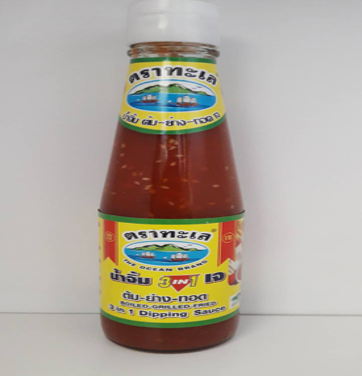 FF90-น้ำจิ้ม 3in1เจ สูตรสุกี้-ย่างเกาหลี(ทล) Boiled-Grilled-Fried 3in1 Dipping Sauce.