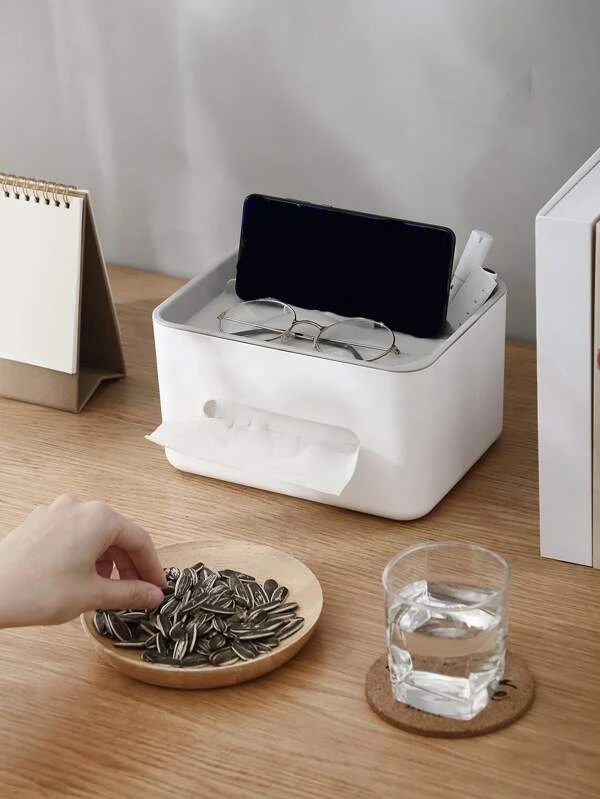 กล่องทิชชู่ มัลติฟังก์ชั่น 1 ชิ้น  nn-14