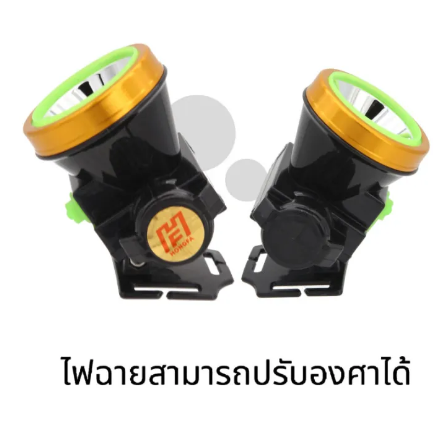 SA31-ไฟฉายคาดหัว ไฟฉายแรงสูง ไฟฉายชาร์จไฟบ้าลิเธียม LED 60W HONGFA-465 ขนาดเล็ก ไฟฉายติดศรีษะ ไฟฉายติดหน้าผาก หัวไฟ กรีดยาง ส่องสัตว์
