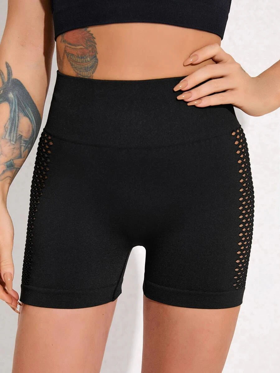 กางเกงกีฬา กลวงออก ขอบเอวกว้าง aa-50