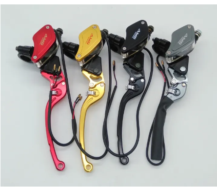 FU99-ปั้มเบรก ตู้ปลาเดี่ยว ข้างขวา AMG งานCNCอย่างดี ใส่ได้หลายรุ่น(MSX/SONIC อื่นๆ) มีหลายสี ดำ/แดง/ทอง/ไทเทเนี่ยม