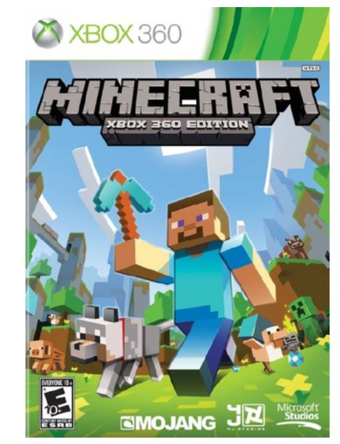 GA71-Minecraft Xbox 360 Edition xbox360 [Region Free] แผ่นเกมXbox 360 แผ่นไรท์สำหรับเครื่องที่แปลงแล้ว LT/RGHทุกโซน