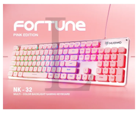 PD01-คีย์บอร์ดเกมแบ็คไลท์หลากสี