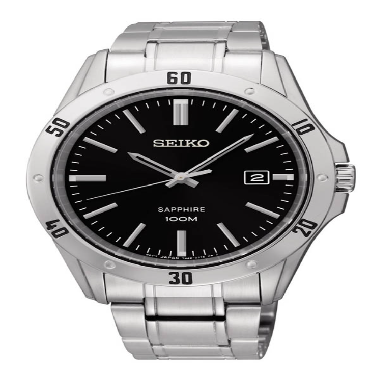 H97-Seiko Sapphire Mens Dress Watch SGEG55