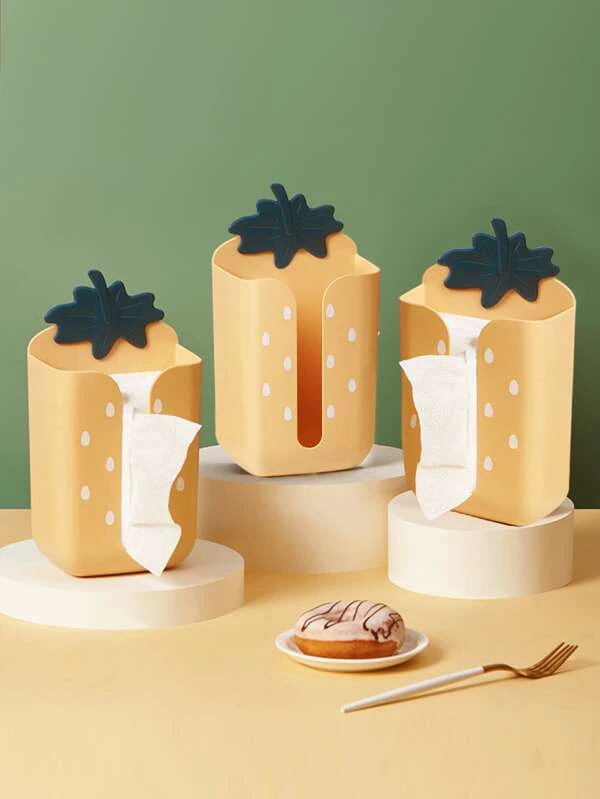 กล่องทิชชู่ สตรอว์เบอร์รี ออกแบบ 1 ชิ้น  nn-79