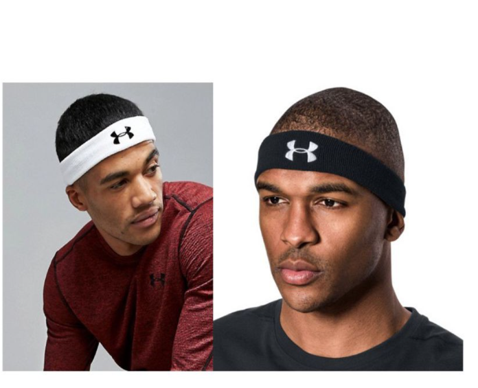 ก95#ผ้าคาดศรีษะ ที่คาดผม ซับเหงื่อสำหรับออกกำลังกาย under armour