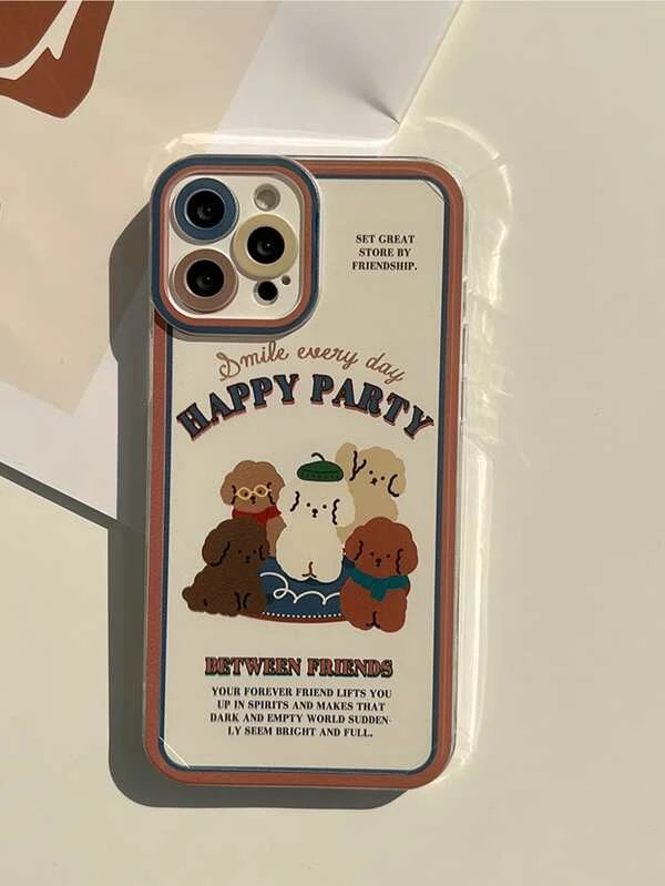 เคสโทรศัพท์ ตัวการ์ตูนสุนัข ค-034