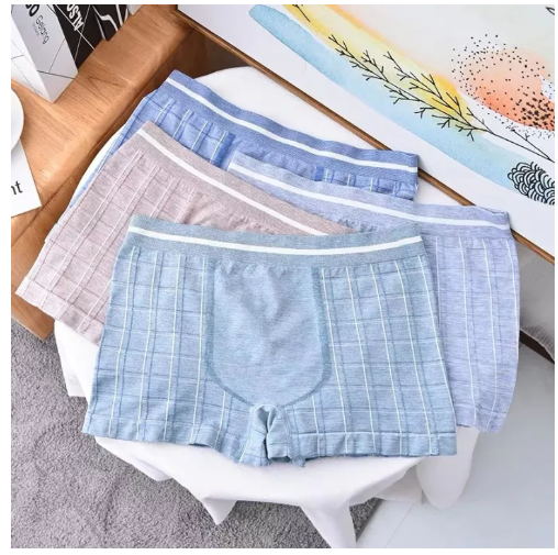 MH75-Boxer รุ่น N014 [OK.Fashion] ใหม่!!! กางเกง บ๊อกเซอร์ กางเกงในชาย ใส่สบาย กระชับไข่