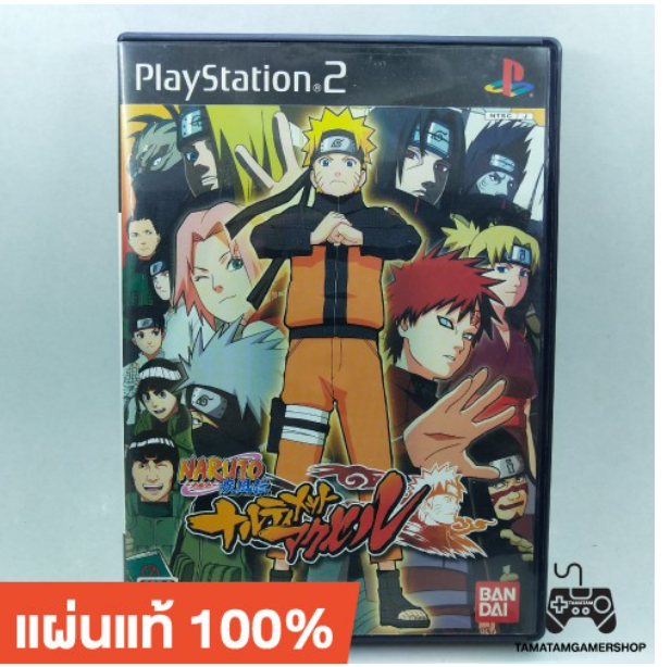 TM69-แผ่นแท้ps2 นารูโตะ Naruto Shippuden: Narutimate Accel ps2 แผ่นเกมส์แท้หายาก สภาพสะสม
