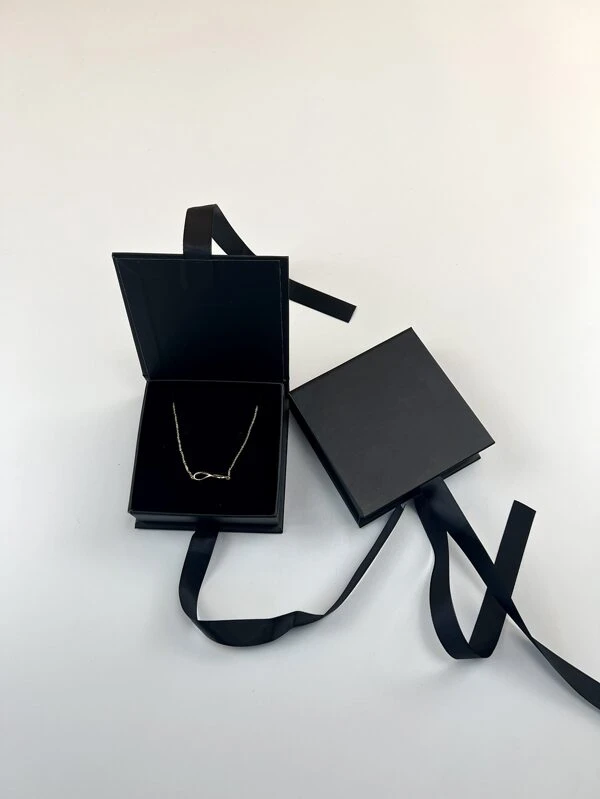 กล่องเก็บสร้อยคอ ออกแบบ หนังสือ 1 ชิ้น  i-73