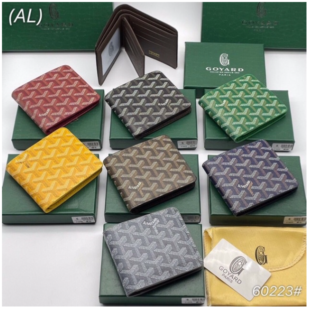 TOP44-กระเป๋าสตางค์ พร้อมกล่อง✅ลวดลายสุดหรู กระเป๋าสตางค์ผู้ชาย กระเป๋าสตางค์ใบสั้น