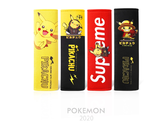 GX172-ปลอกหุ้มเข็มขัดนิรภัย รถยนต์ ลายการ์ตูน