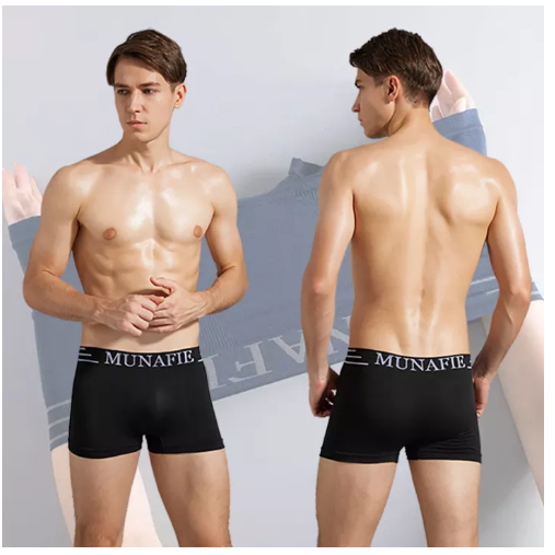 MH13-เซ็ท 4 ตัว กางเกงใน กางเกงชั้นใน กางเกงซับใน กางเกงในผู้ชาย เอว 28-40นิ้ว สำหรับวัยรุ่นชายไทย