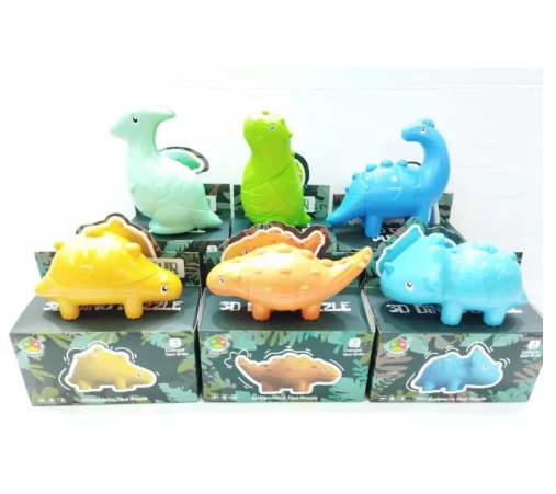 N06-รูบิค ไดโนเสาร์ 2x2x3 FanXin Stegosaurus Dinosaur Cube | CuteCubeรูบริคไดโนเสาร์6ลาย ใหม่ล่า มาแรง ชุดรูบริค ใหม่ ขนาดเท่ากำปั้น ขนาด 8-10 cm