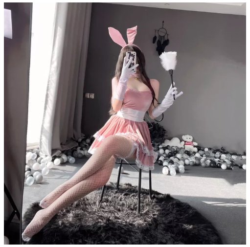 SE79@Christmas clothes female sexy Christmas underwear uniform Halloween uniform suit Passion bunny Japanese cosplay