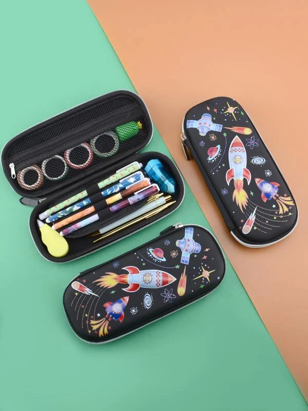 กล่องดินสอ จรวด ออกแบบ 1 ชิ้น  g-58