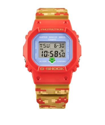 WAT36-นาฬิกา G-SHOCK รุ่น DW-5600SMB-4 SUPER MARIO BROS. ของแท้ ประกันศูนย์ 1 ปี