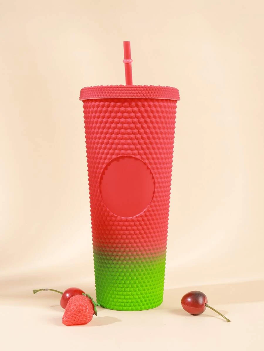 ขวด ไล่โทนสี ความจุสูง พร้อม ฟาง สำหรับ บ้าน 1 ชิ้น  pp-41