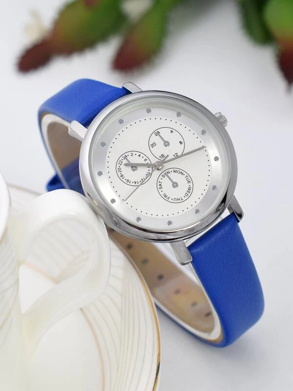 นาฬิกาควอทซ์ ตัวชี้ แบบกลม  น-80