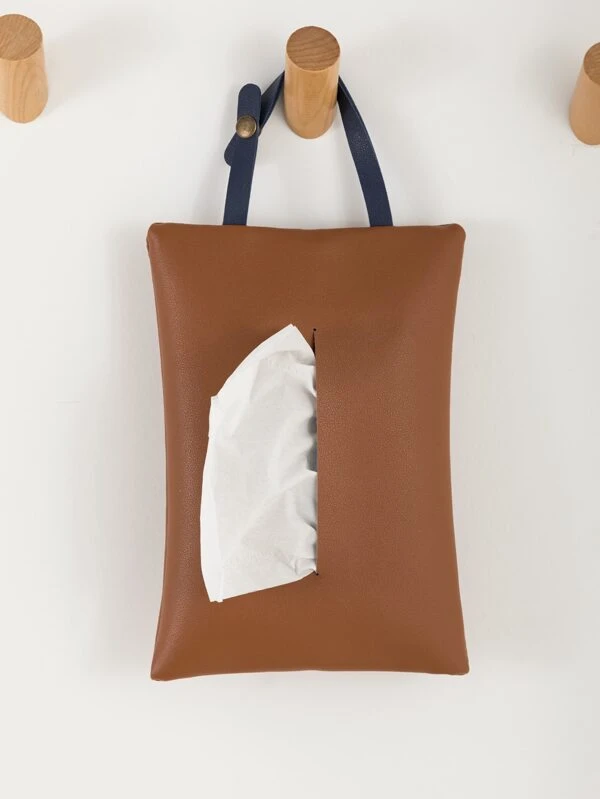 ถุงเก็บทิชชู่แขวน PU 1pc  nn-87