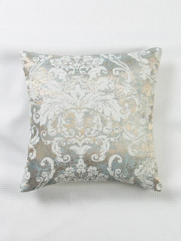 หมอนอิง ลายสโคล์ ผ้าแจ็กการ์ด a-66