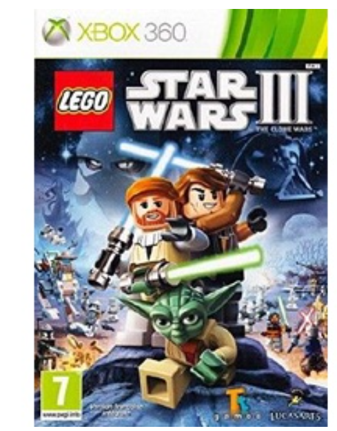 GA66-LEGO Star Wars 3 The Clone Wars xbox360 [Region Free] แผ่นเกมXbox360 แผ่นไรท์สำหรับเครื่องที่แปลงแล้ว LT/RGHทุกโซน