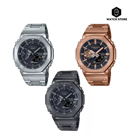 WAT96-G-Shock รุ่น GM-B2100 สายเหล็ก ของแท้ประกันศูนย์ 1 ปี