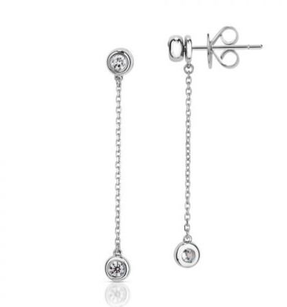 Classic Duo Dangle Drop Earrings