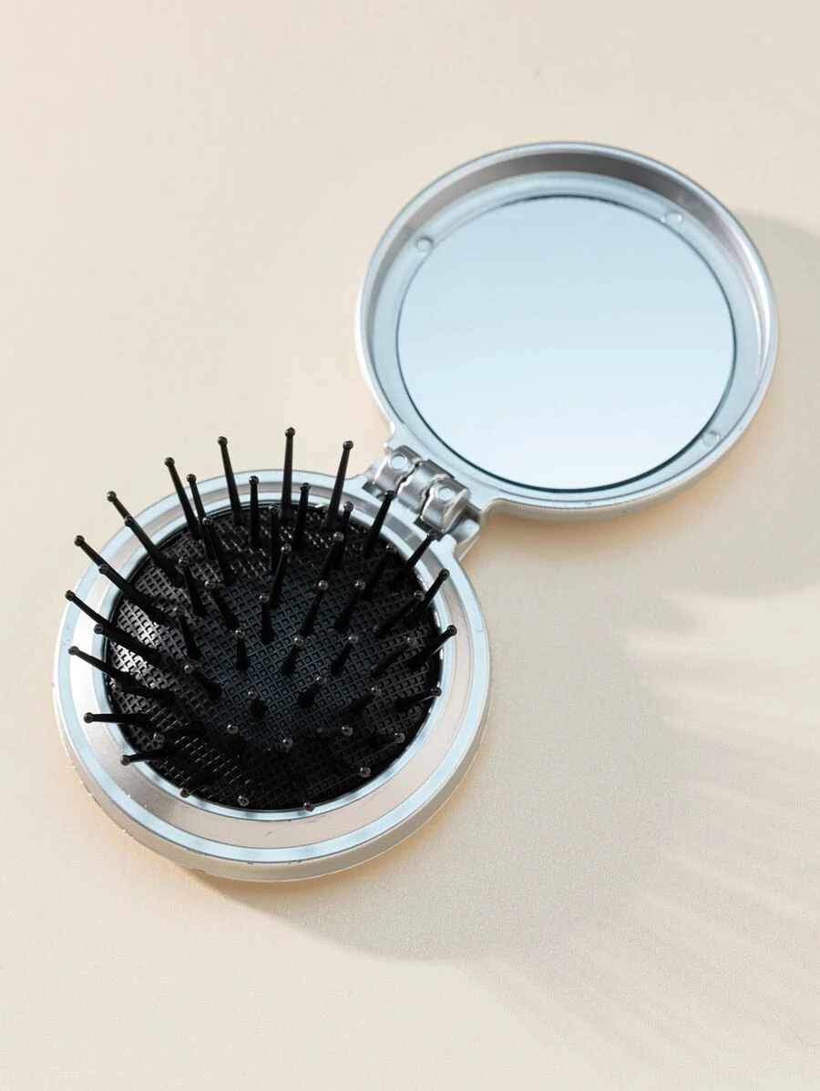 กระจกพับได้ พกพาได้ 1 ชิ้น  k-42