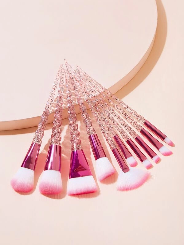 แปรงเกลียวเกลียวดูอัลไฟเบอร์ 10 ชิ้น e-50