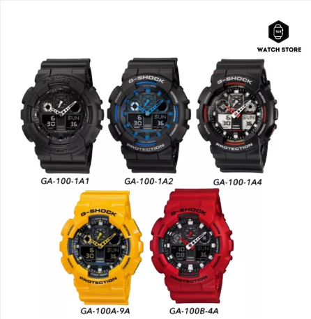 WAT68-นาฬิกา G-SHOCK รุ่น GA-100 ของแท้ ประกันศูนย์ 1 ปี