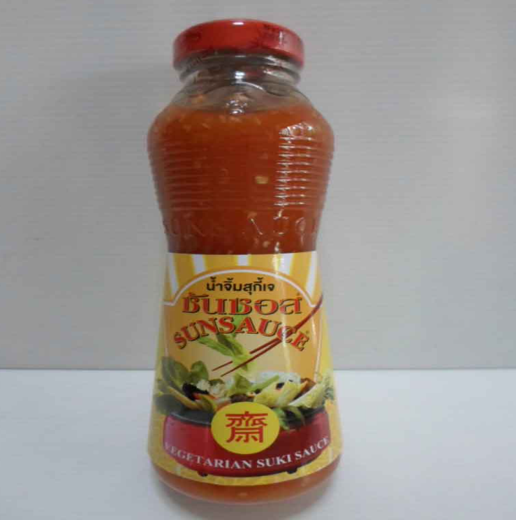 TAN26-น้ำจิ้มสุกี้เจ ซันซอส 380g