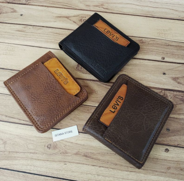 RAY65-กระเป๋าสตางค์หนัง แบบพับ ใส่ด้านนอก สําหรับผู้ชาย pp6