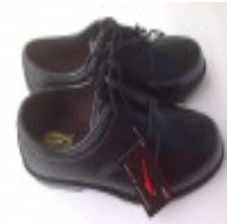 PE75-รองเท้าคัชชูผู้ชายยาง KITO รุ่น ssam0006 ผูกเชือกสีดำ