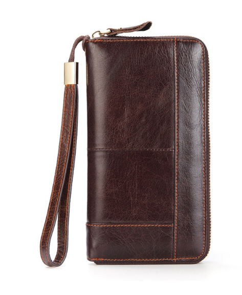 HU82-ผู้ชายยาวกระเป๋าสตางค์คลัทช์กระเป๋าสตางค์หนังแท้ผู้ชายกระเป๋าสตางค์โทรศัพท์กระเป๋าสตางค์ชายเงินกระเป๋า