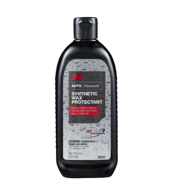 AC25-3M PN39030 Synthetic Wax ผลิตภัณฑ์เคลือบเงาสีรถยนต์ สูตรแว็กซ์ ขนาด 473 มล.