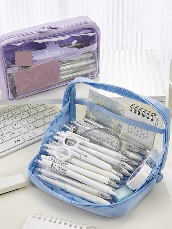 กล่องดินสอ สีสุ่ม 1 ชิ้น  g-81