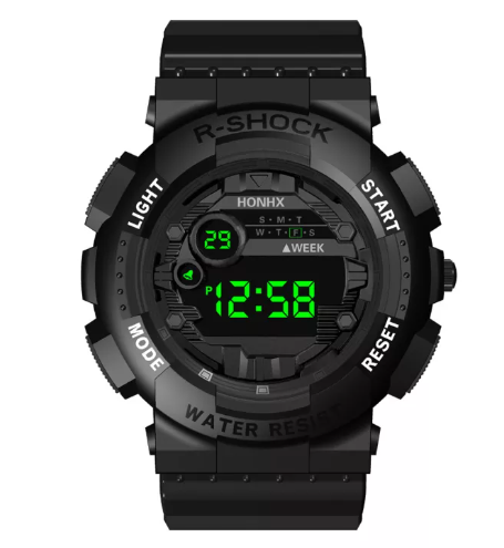 EW14-RW246 นาฬิกาผู้ชาย นาฬิกา HONHX สปอร์ต ผู้ชาย นาฬิกาข้อมือผู้หญิง นาฬิกาข้อมือ นาฬิกาดิจิตอล Watch สายซิลิโคน แท้