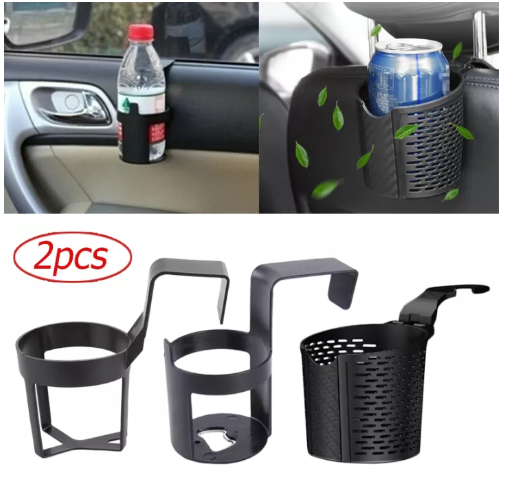 JN97-Universal Car Cup Holder Multifunctional Hanging Mount Drink Bottle Organizer Auto Truck Back Seat Storage Bottle Holder Stand