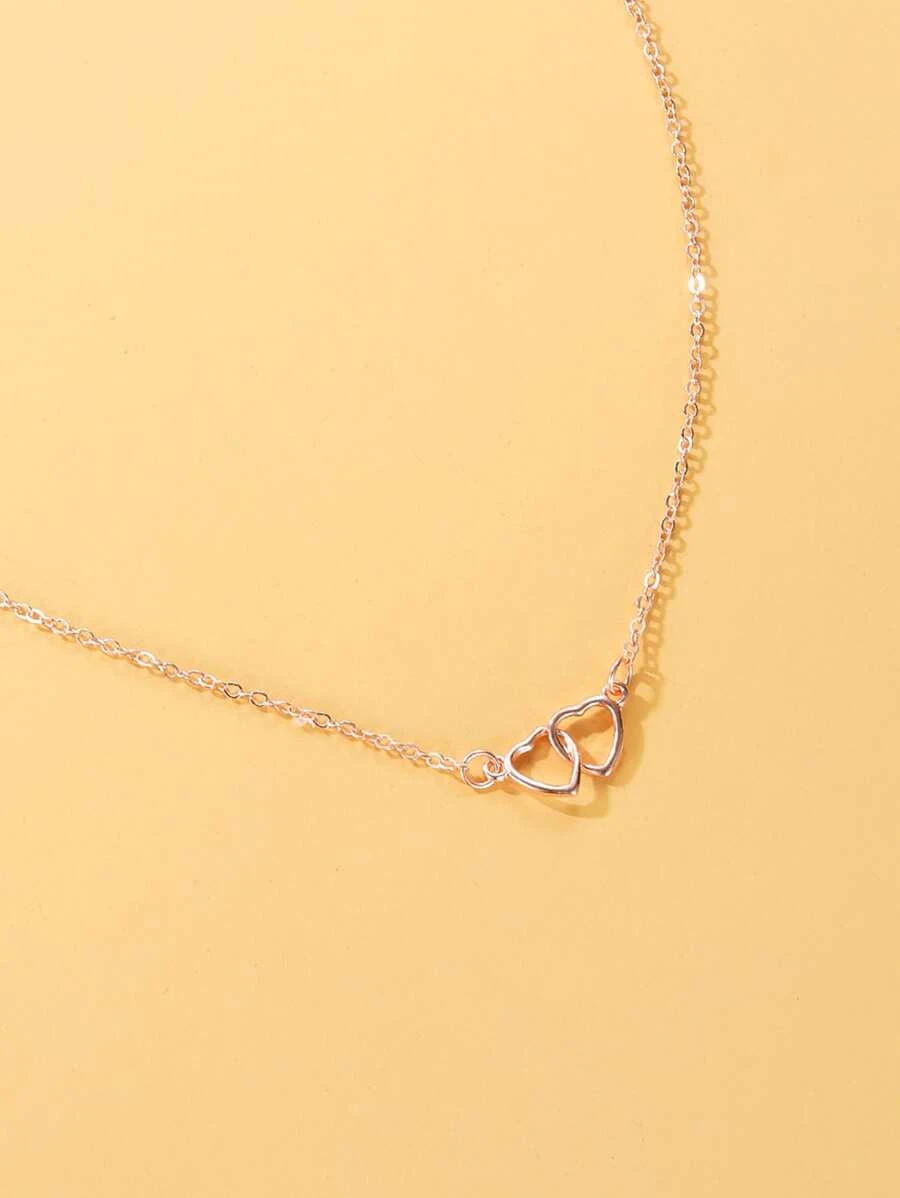 สร้อยคอ ตกแต่ง หัวใจ kk-46