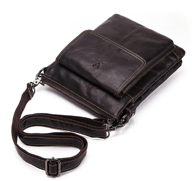 HU36-กระเป๋าถือ กระเป๋าสะพายไหล่ สะพายข้าง หนังเทียม ขนาดใหญ่ สไตล์นักธุรกิจ สําหรับผู้ชาย