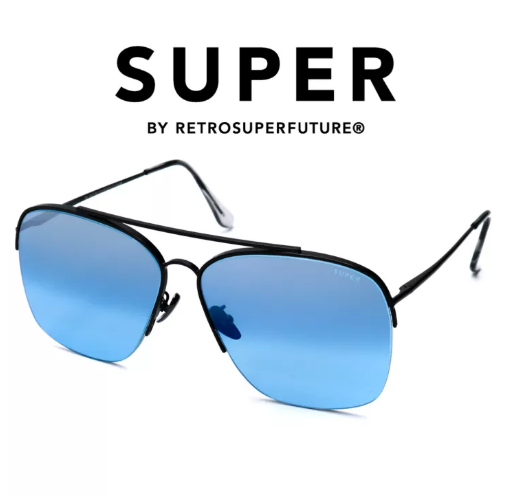 (ว#042) แว่นตากันแดด SUPER RL8 NAZIONALE SKY OMBRE