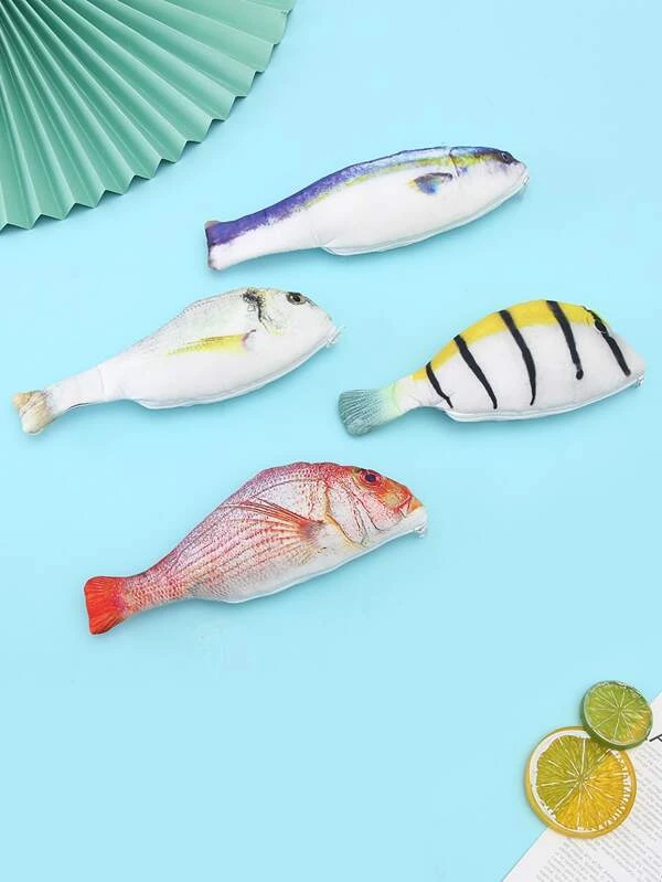 กล่องดินสอ ปลา ออกแบบ สุ่ม 1 ชิ้น g-27