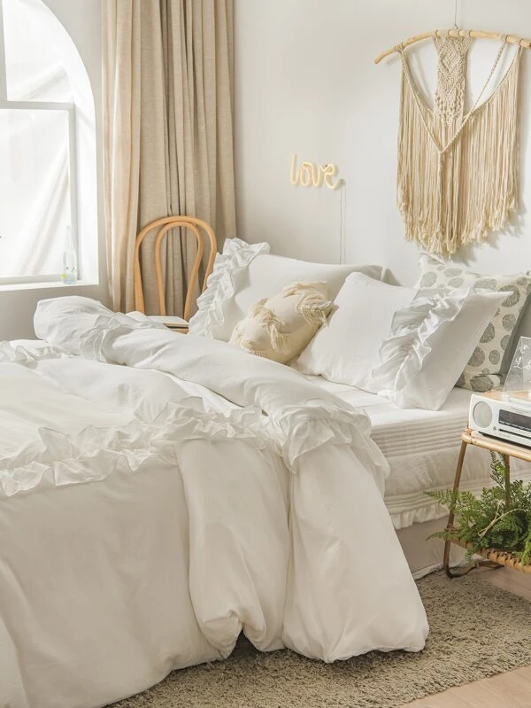 ชุดปลอกผ้านวม ไม่มีฟิลเลอร์ ตกแต่ง นัวเนีย t-96