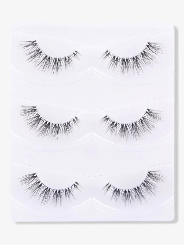 ขนตาปลอม ตาแมว 3 คู่  h-4